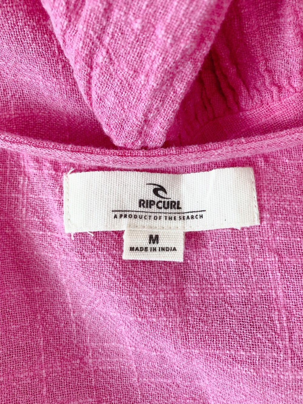 Rip Curl Hot Pink Dress classic surf cover up beach dress hot pink medium boho - Picture 14 of 15